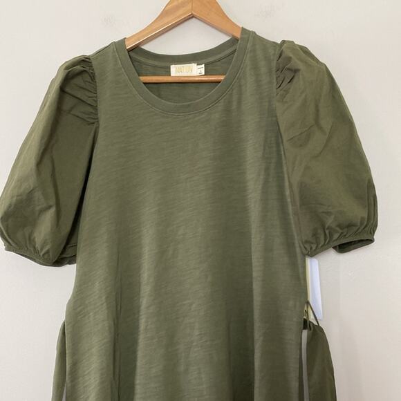 Anthropologie Nation LTD Evangeline Belted Dress Ivy Size L - Picture 6 of 14